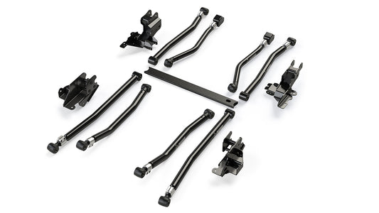 JL 4dr: Alpine Long Control Arm AND  Bracket Kit - 8-Arm Adjustable (3-6IN Lift)
