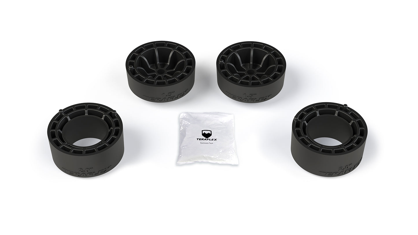 JLU 4-DOOR: 1.5 PERFORMANCE SPACER LIFT KIT