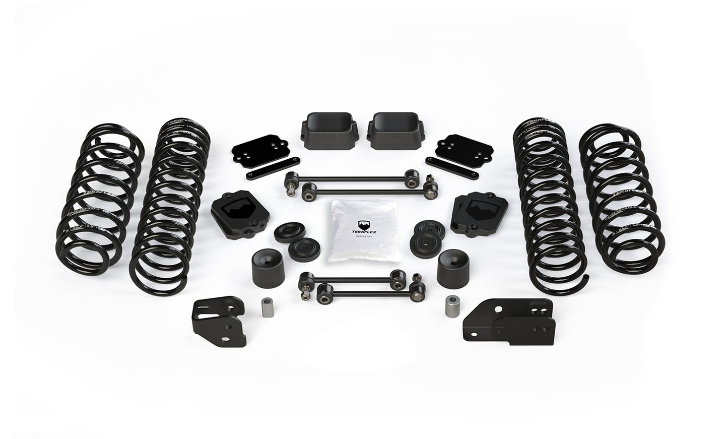 JL 4DR: 4.5 COIL SPRING BASE LIFT KIT – NO SHOCK ABSORBERS