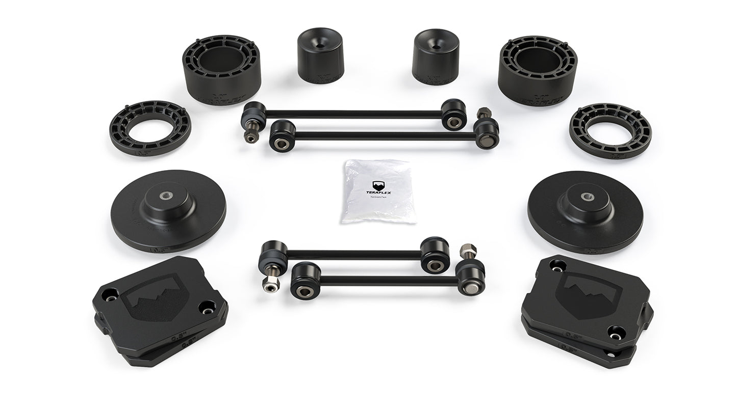 JT 2.5IN PERFORMANCE SPACER LIFT KIT – NO SHOCK ABSORBERS