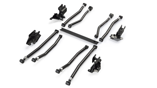 JL 2dr: Alpine Long Control Arm AND  Bracket Kit - 8-Arm Adjustable (3-6IN Lift)