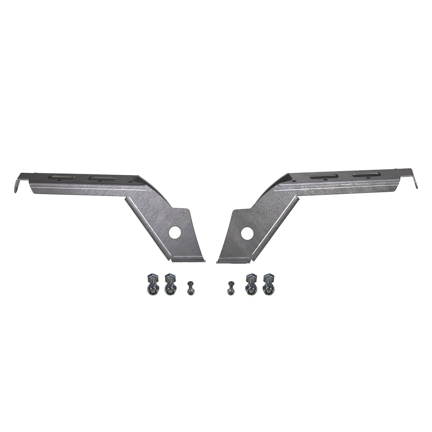 Front Fender Chop Support Brackets for Jeep JL/JT Gladiator Rubicon (w/One Pair of Side Marker Lights) Motobilt