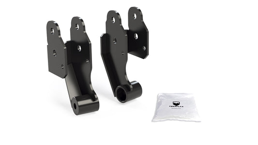 JT: EXTENDED-TRAVEL AXLE BRACKET KIT – REAR UPPER CONTROL ARMS (1IN+ REAR LIFT)