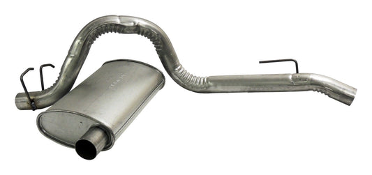 Crown Jeep Muffler and Tailpipe - Silver