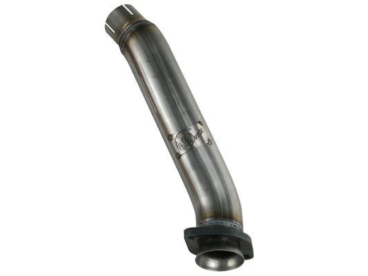 Twisted Steel 2-1/2 IN 409 Stainless Steel Loop-Delete Downpipe Jeep Wrangler (JK) 12-18 V6-3.6L