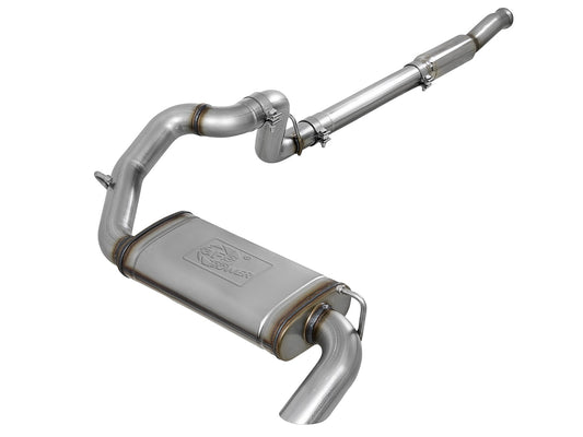 MACH FORCE-XP 3 IN 409SS STEEL CAT-BACK EXHAUST SYSTEM W/ HI-TUCK TIP