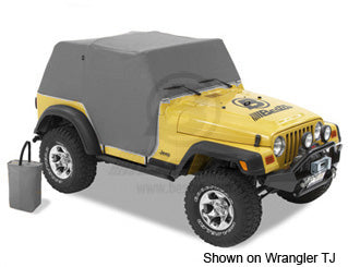 04-06 JEEP WRANGLER UNLIMITED ALL WEATHER TRAIL COVER-CHARCOAL