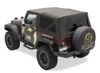 11-18 JEEP WRANGLER JK 4DR TINTED WINDOW KIT-BLACK DIAMOND