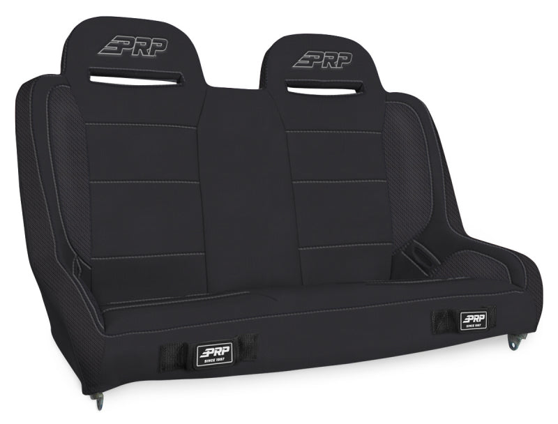 Elite Series Rear Bench for Jeep JKU JLU black vinyl Black Vinyl