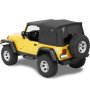 97-06 JEEP WRANGLER 2DR INCL TINTED WINDOWS SUPERTOP NX  SOFT TOP-BLACK DIAMOND