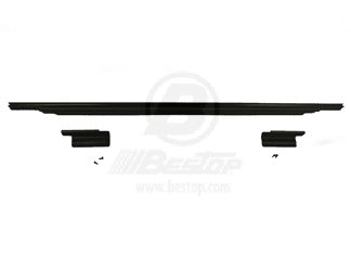 97-06 JEEP WRANGLER TAILGATE BAR REPLACEMENT(INCL TAILGATE BAR, 2 RETAINER BRACKETS)-BLACK