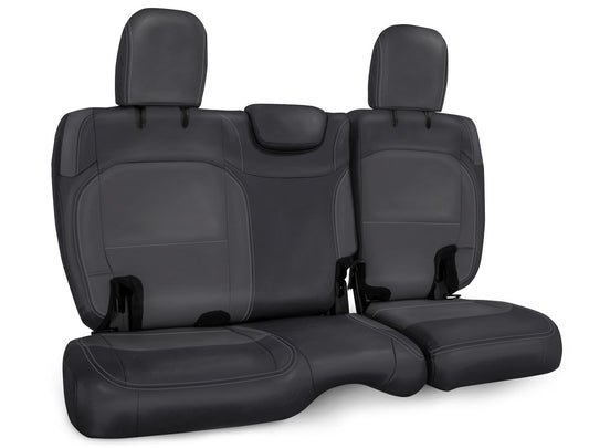 Rear Bench Cover for Jeep Wrangler JLU 4 door with cloth interior Black and grey