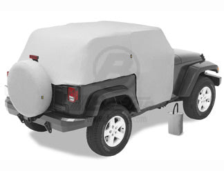 07-18 JEEP WRANGLER JK 2DR ALL WEATHER TRAIL COVER-CHARCOAL