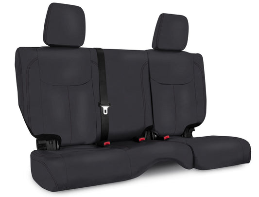 Rear Seat Cover for  13- 17 Jeep Wrangler JKU 4 door All Black