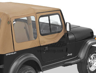 88-95 JEEP WRANGLER UPPER DOOR SLIDERS-SPICE