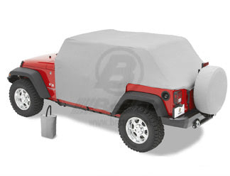 07-18 JEEP WRANGLER JK UNLIMITED ALL WEATHER TRAIL COVER-CHARCOAL