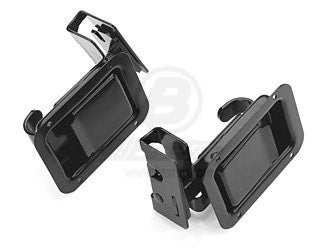 97-06 JEEP WRANGLER JEEP WRANGLER SET OF TWO PADDLE-STYLE DOOR HANDLE LATCH KIT-BLACK