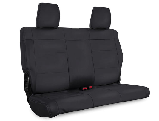 Rear Seat Cover for  08- 10 Jeep Wrangler JKU 4 door All Black