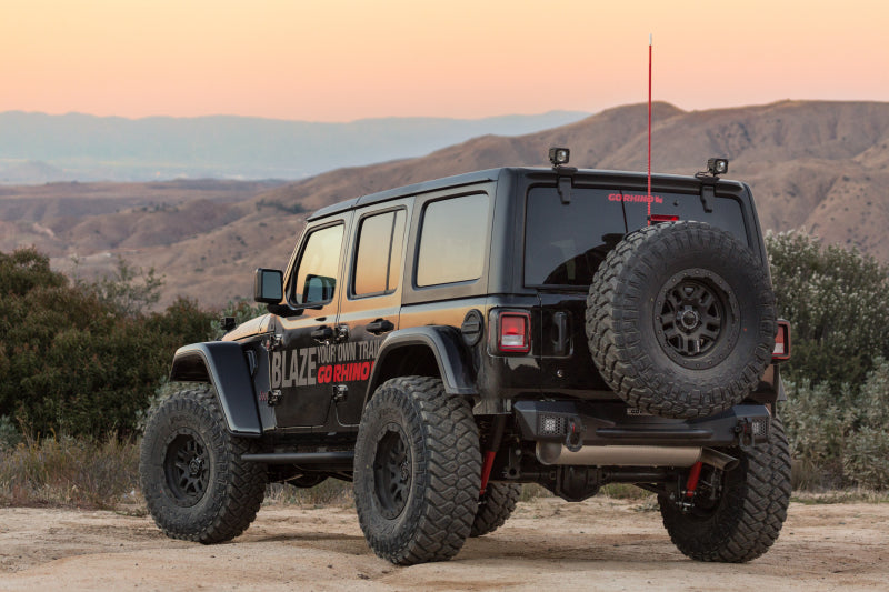 18-C WRANGLER JL ROCKLINE REAR STUBBY BUMPER