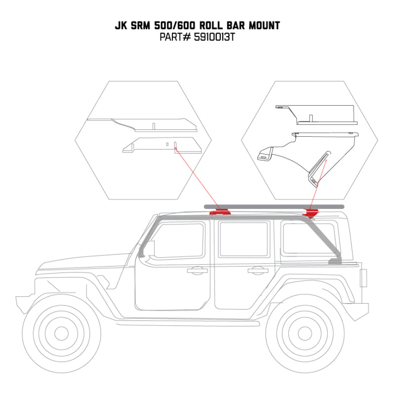 Mount Kits Wrangler JK JKU Jeep 2007 2019