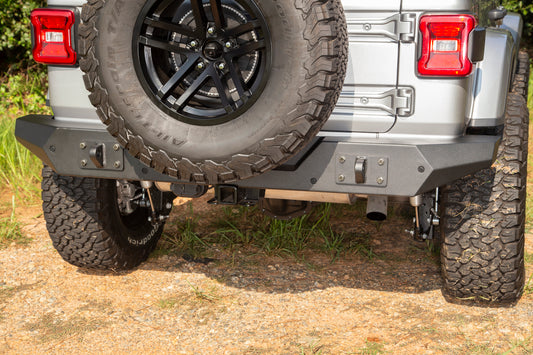 SPARTAN REAR BUMPER  FULL WIDTH  JL