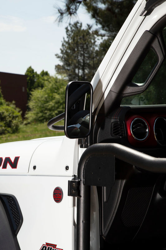 TRAIL MIRROR, RECTANGULAR; 18-C JEEP WRANGLER/GLADIATOR