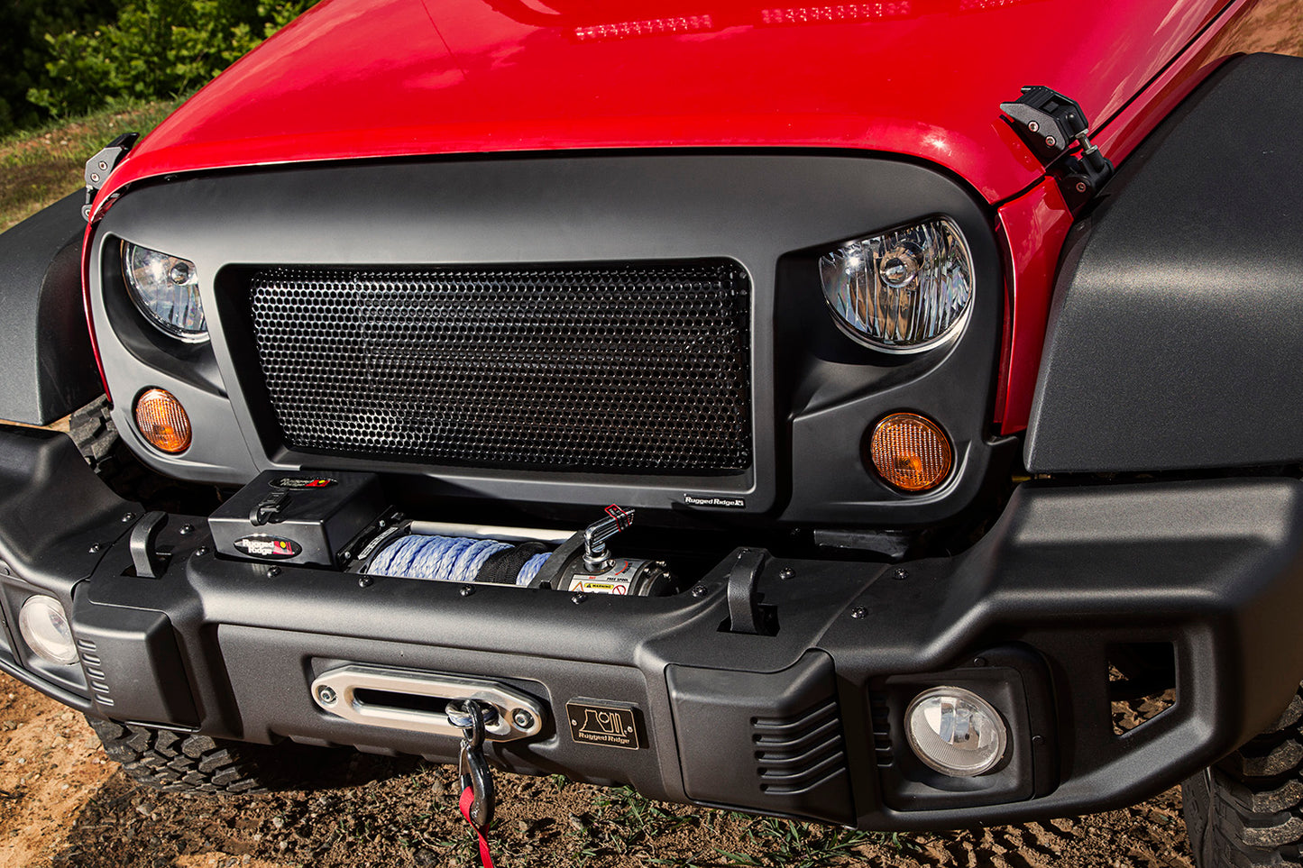 07-16 WRANGLER JK/JKU SPARTACUS BUMPER KIT, W/WINCH PLATE