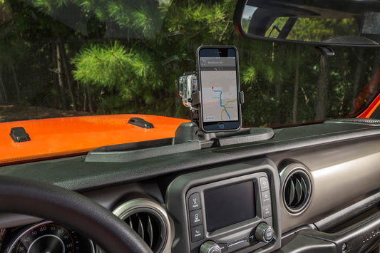 DASH MULTI-MOUNT SYSTEM KIT, PHONE HOLDER; 18-C  WRANGLER JL/JLU