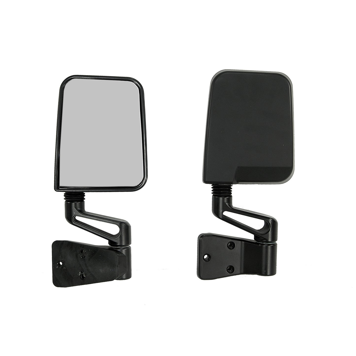 Door Mirror Kit Black 87-02 Jeep Wrangler