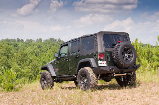 Montana Soft Top Black Diamond 07-09 Jeep Wrangler JKU 4 Door