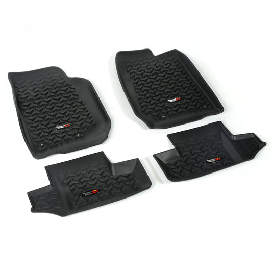 07-15 JEEP 2-DOOR WRANGLER (JK) FLOOR LINERS KIT BLACK