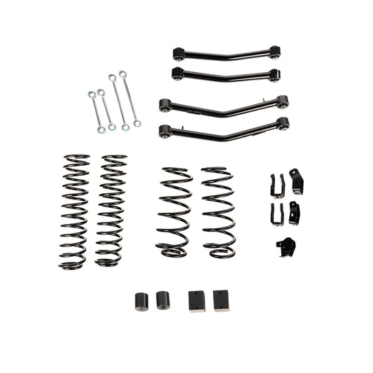 4 Lift Kit Without Shocks With Arms 18-21 Jeep Wrangler JL 4 Door