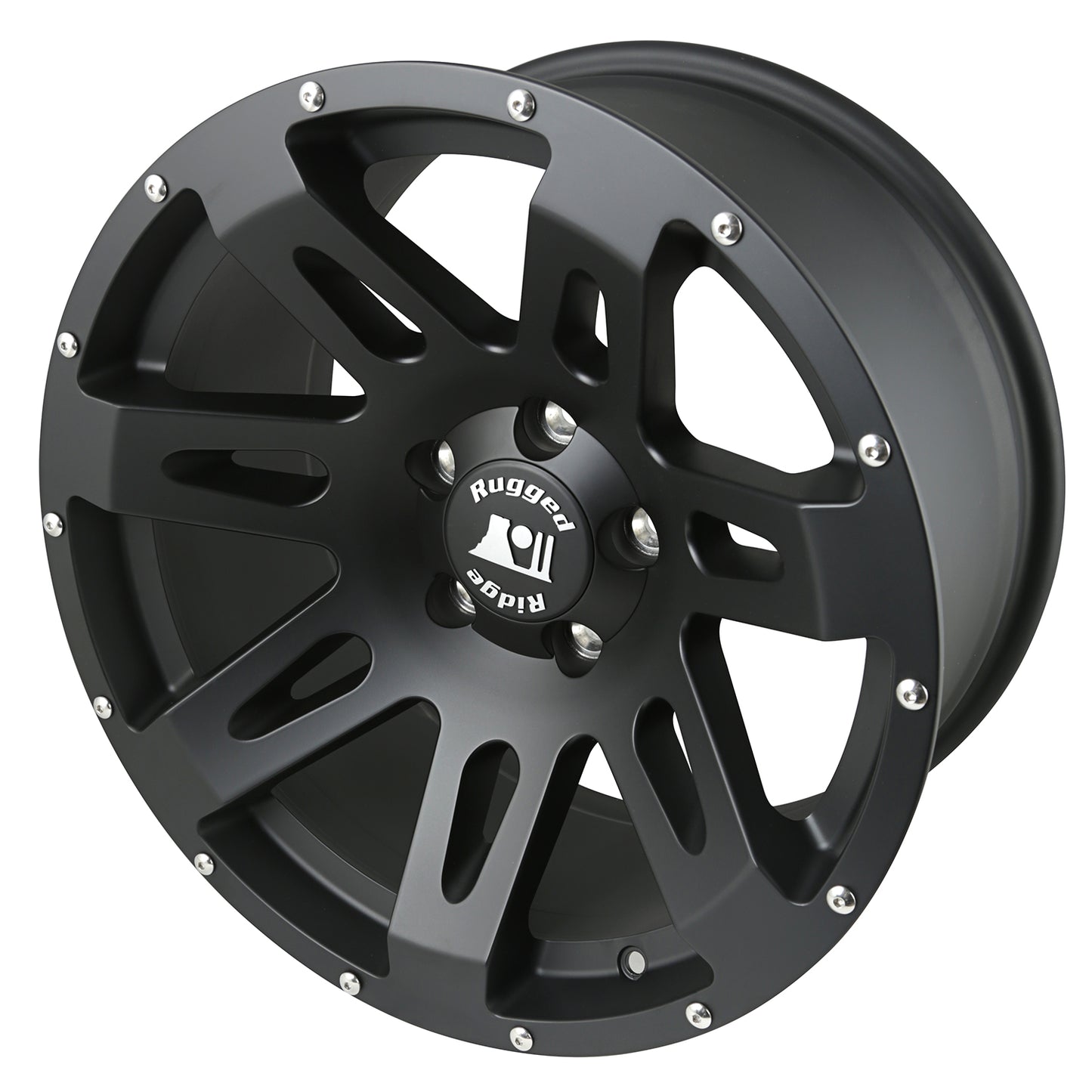 XHD Wheel 18x9 Black Satin 07-18 Jeep Wrangler JK