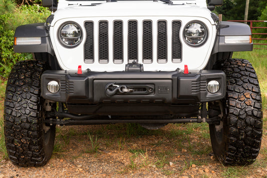 Spartacus Stubby Bumper Black 18-21 Jeep Wrangler   20-21 Gladiator