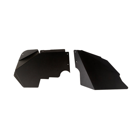 Aluminum Inner Fender Liners Black 07-18 Jeep Wrangler JK