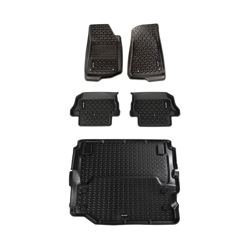 All Terrain Floor Liner Set 18-20 Jeep Wrangler JL 2-dr (full cargo)