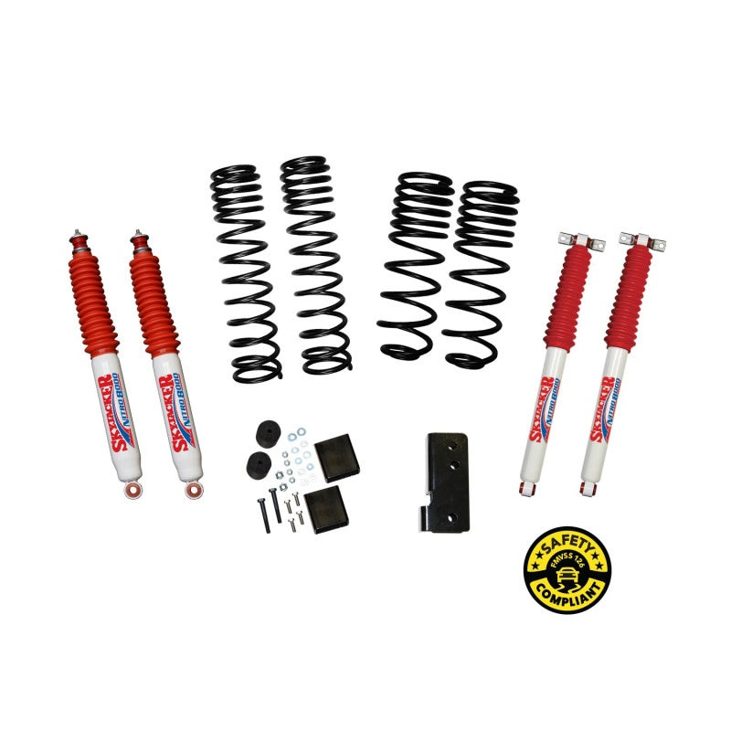 2  2.5 INCH DUAL RATE LONG TRAVEL SUSPENSION LIFT KIT