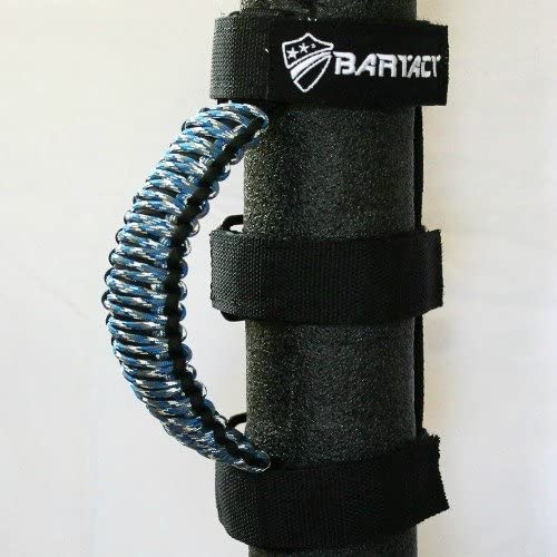 Bartact Paracord Grab Handle - Universal - Black/Blue Camo