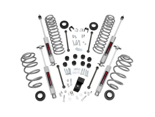 3.25 Inch Jeep Suspension Lift Kit 4 Cyl 04-06 Wrangler TJ Unlimited Rough Country