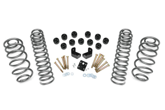 3.75 Inch Jeep Combo Lift Kit No Shocks 6 Cyl 97-06 Wrangler TJ Rough Country