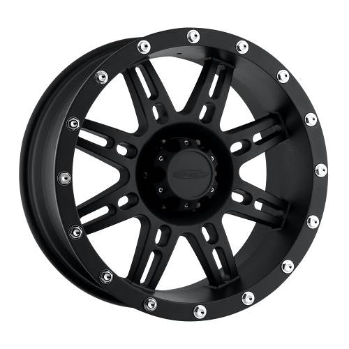 Series 7031 18x9 with 5 on 150 Bolt Pattern 5 Backspace Flat Black Finish Pro Comp Alloy Whee