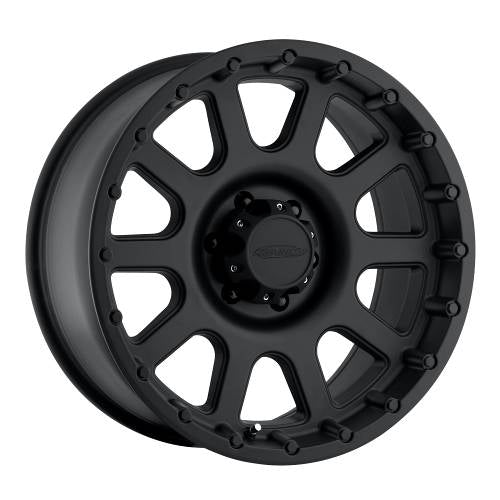 Series 7032 16x9 with 6 on 5.5 Bolt Pattern Flat Black Pro Comp Alloy Wheels