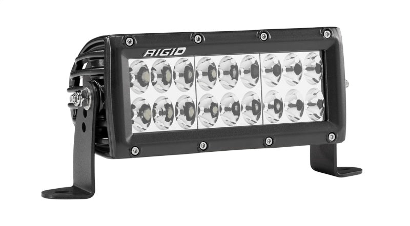 RIGID E-Series PRO LED Light, Driving Optic, 6 Inch, Black Housing