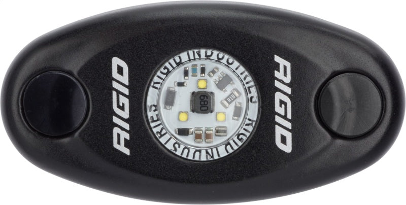 RIGID A-Series LED Light, High Power, Blue, Black Housing, Single