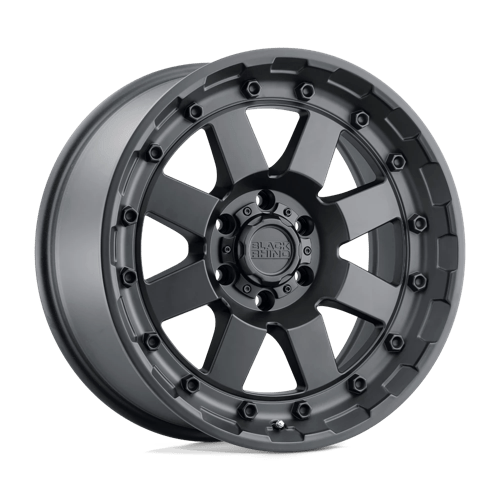 BRCGH 17X8.5 8X6.5 M-BLK 6MM