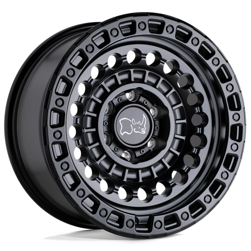 BRSTN 17X8.5 8X6.5 M-BLK -18MM