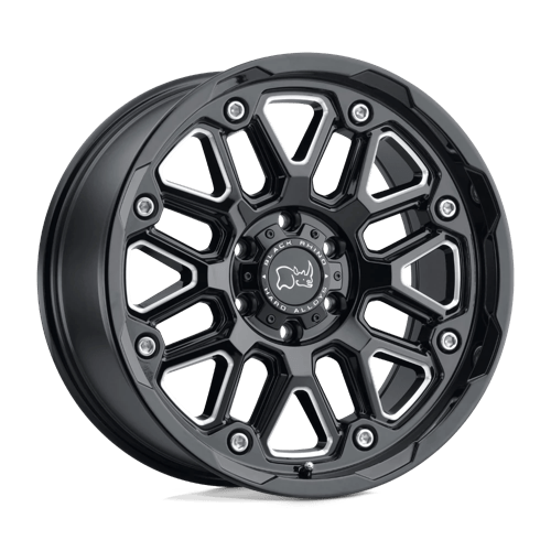 BRHSR 17X9.5 8X180 G-BLK-MILL 6MM