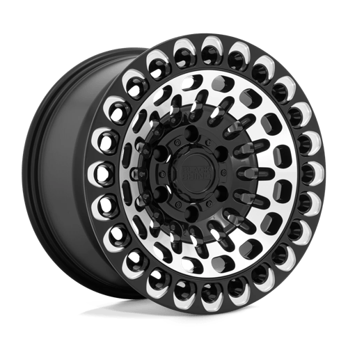 BRLBY 17X9.5 5X5.0 G-BLK MCH-FC MILL -18MM