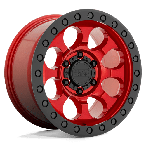 BRRIT 17X9 5X5.0 C-RED-BLKBLTS -18MM