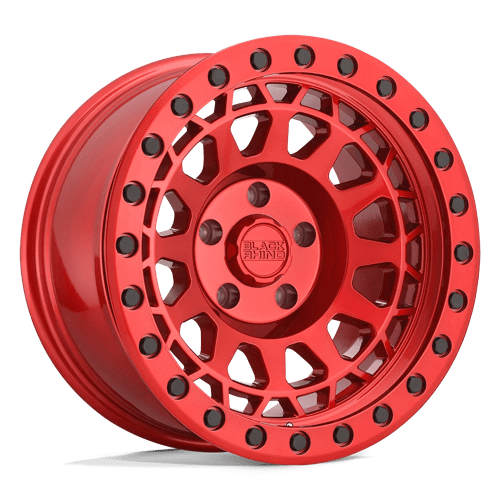 BRPRM 17X9 8X6.5 C-RED-BLKBLTS 0MM